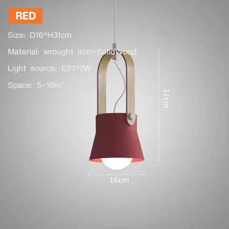 Nordic Macaron Pendant Light 12