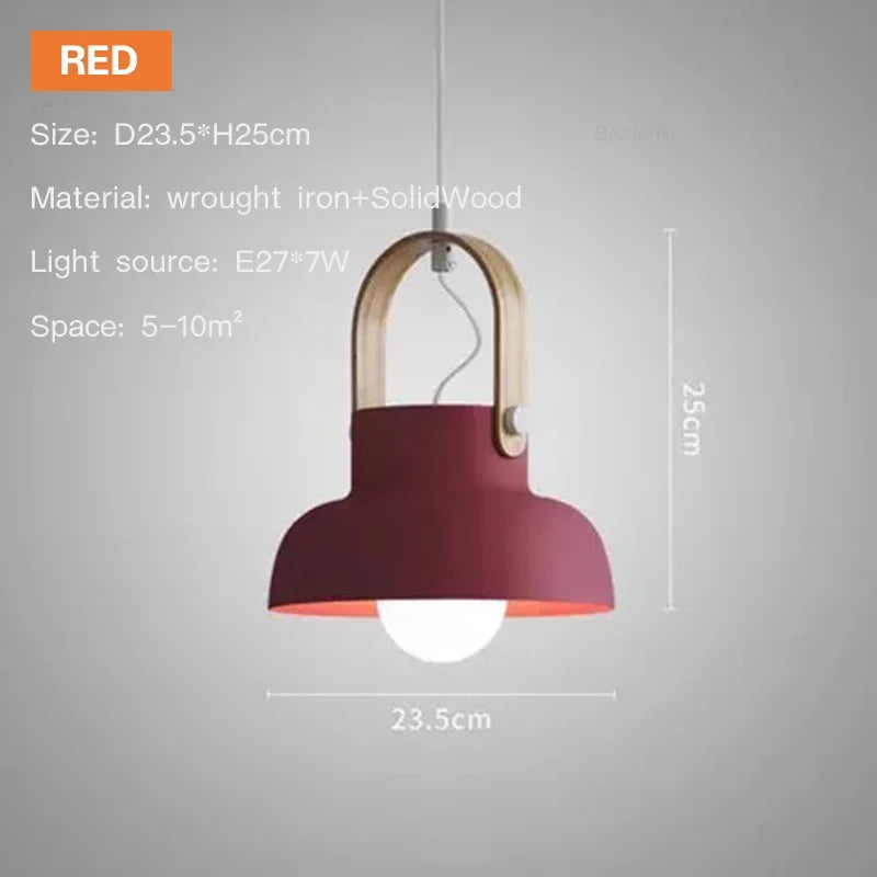 Nordic Macaron Pendant Light 12