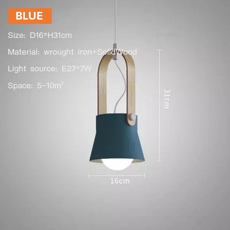 Nordic Macaron Pendant Light 12