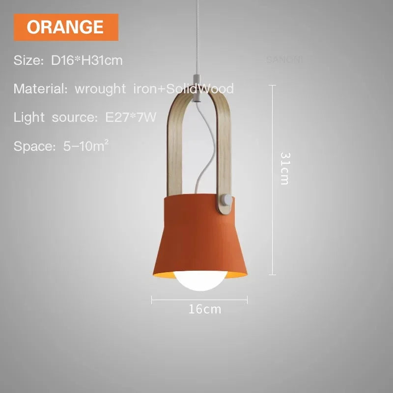 Nordic Macaron Pendant Light 12