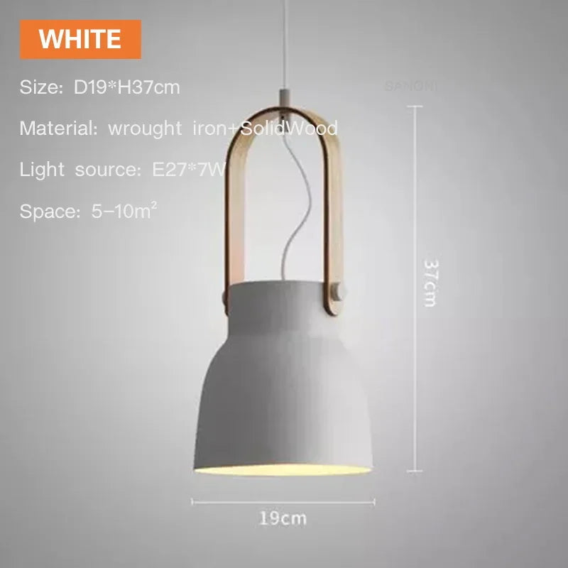Nordic Macaron Pendant Light 12