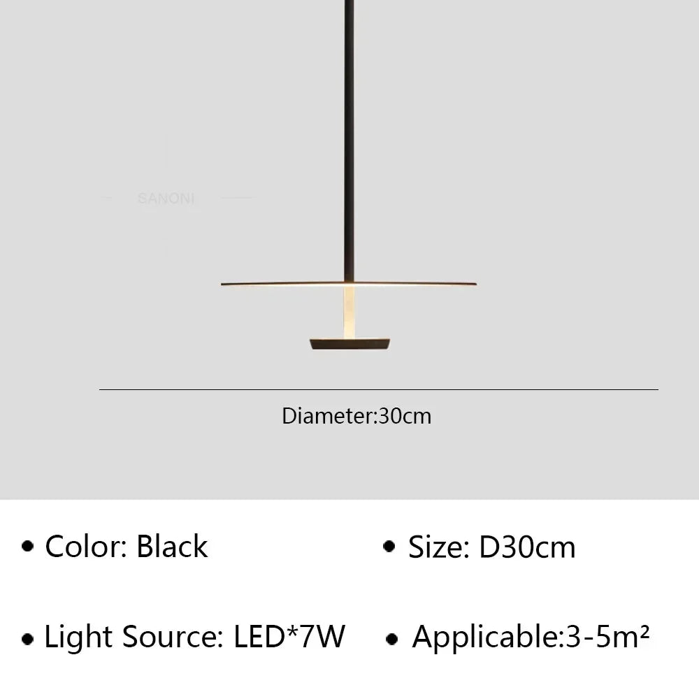 Nordic Minimalist LED Pendant Light Chandelier